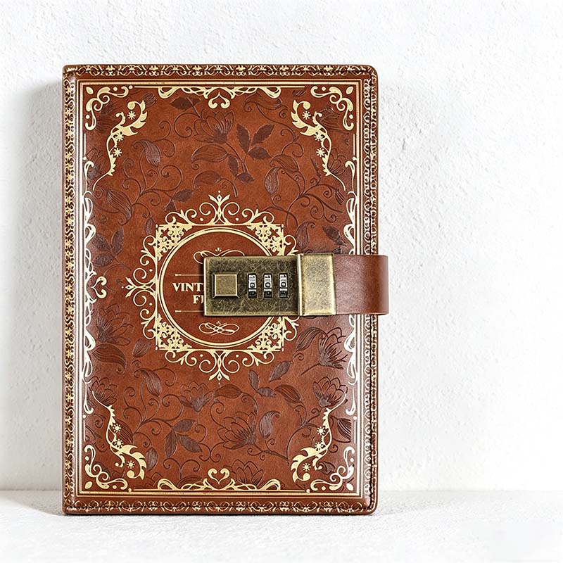CouldNook B6 Rose Locking Journal - Gift Box Set