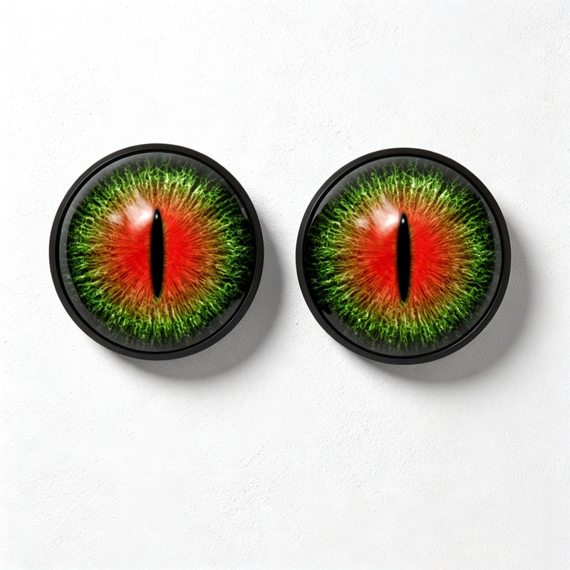 CouldNook LED Eyeball Hanging Ornament - Round Halloween Light Pair