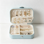 CouldNook Double Layer Pastel Jewelry Case - Organized Living Detail