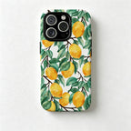 CouldNook Lemon Pattern Phone Case - Fresh Fruit Print Cover