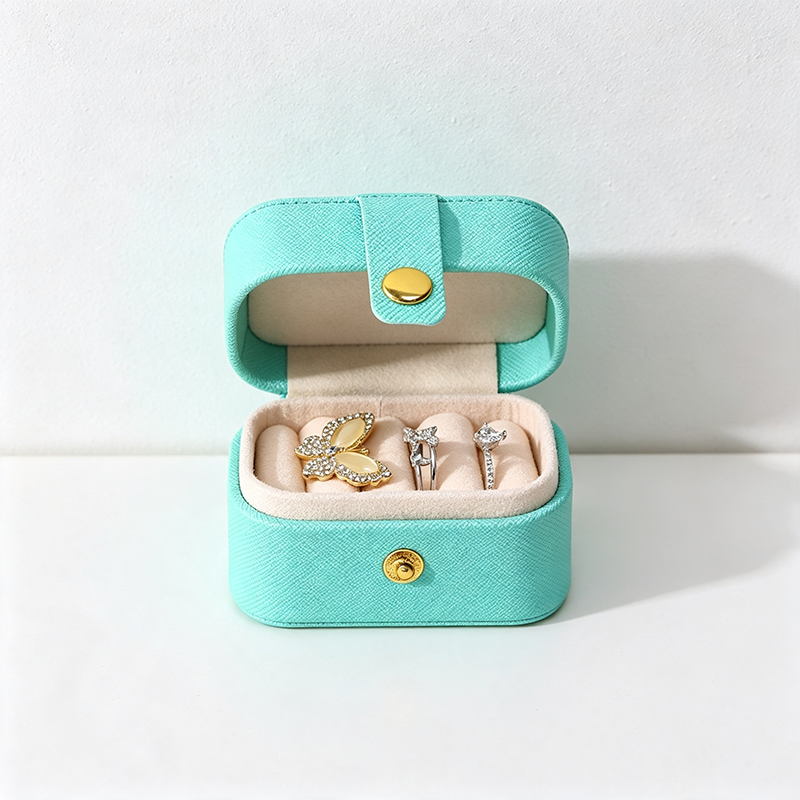 CouldNook Button Cube Travel Jewelry Case - Neat Corner Addition