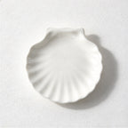 CouldNook Shell Dish - White Scalloped Serving Shape