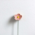 CouldNook Ceramic Flower Garden Stake - Bee Watering Styles