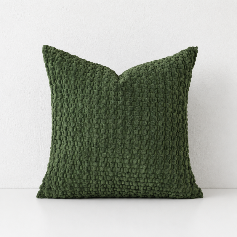 CouldNook Solid Textured Pillow Cover - Raised Bubble Surface