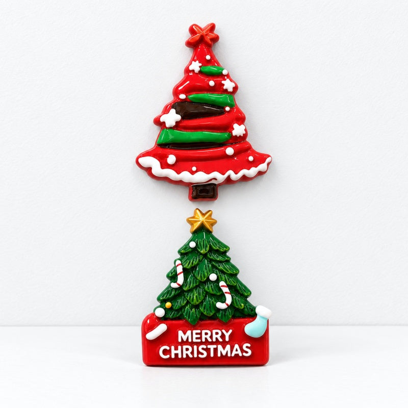 CouldNook Lighted Christmas Magnet - Tree Wreath Lantern Designs
