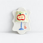 CouldNook Ceramic Lamp Refrigerator Magnet - Hand Painted Glow