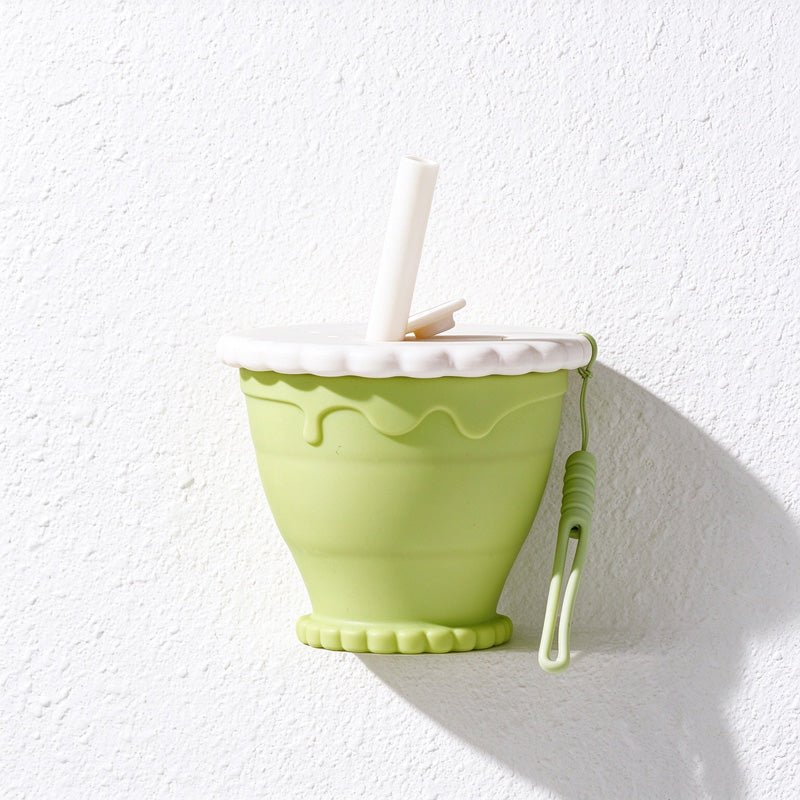 CouldNook Collapsible Travel Cup - Cookie Lid Design