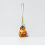 CouldNook Wood-Look Zodiac Phone Charm - Loop Cord Attachment