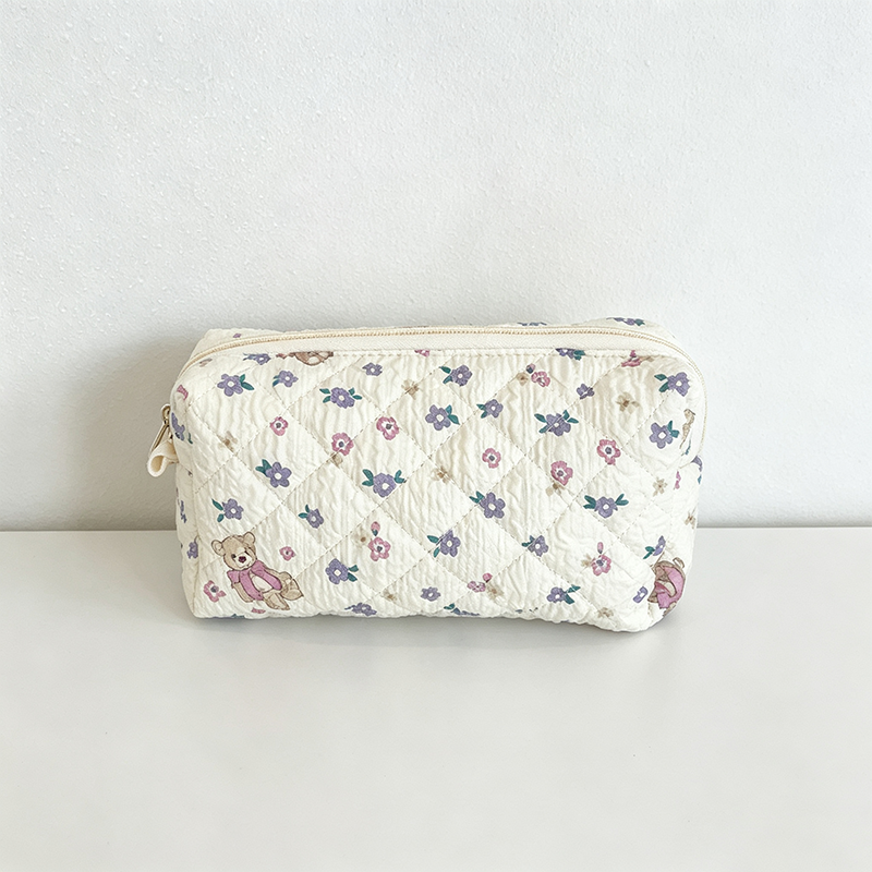 CouldNook Quilted Pencil Case - Vanity Storage Accent