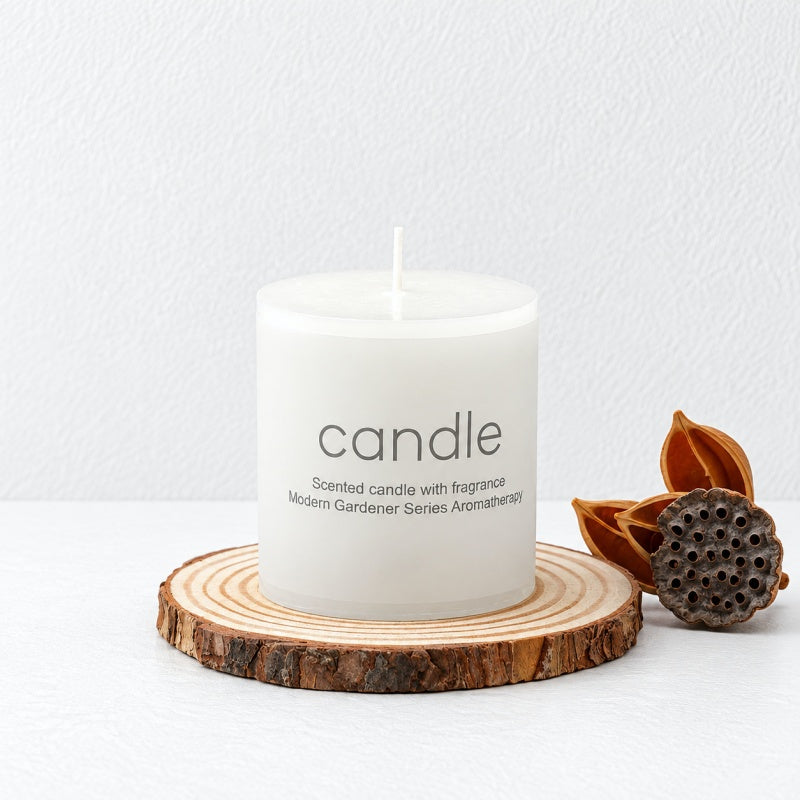 CouldNook Pillar Candle - Classic Ivory Cylinder Collection Accent