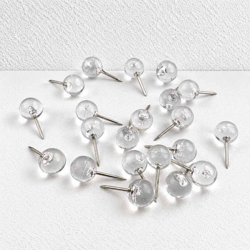 CouldNook Clear Push Pin Clip - Seven Display Attachment Options