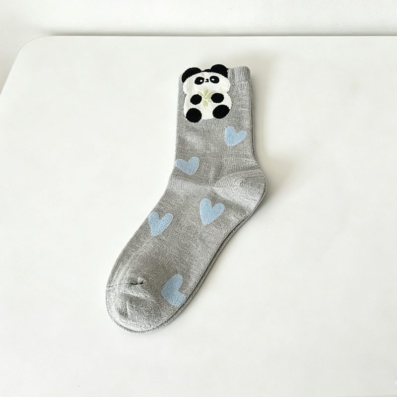 CouldNook Amnesia Cat Graphic Socks - Storybook Outfit Accent