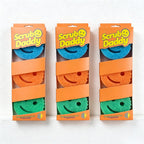 CouldNook Smiley Cleaning Sponge - Round Face Scrubber Options