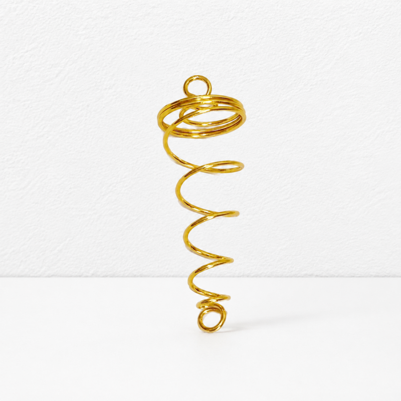 CouldNook Spiral Suncatcher Ornament Accessory - Silver and Gold Options