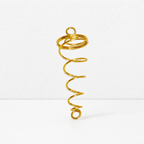 CouldNook Spiral Suncatcher Ornament Accessory - Silver and Gold Options