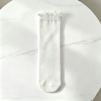 CouldNook Ruffle Bow Kids Socks - Sweet Outfit Accent
