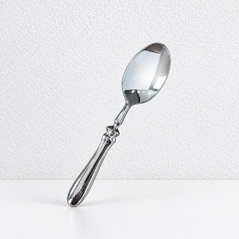 CouldNook Ornate Handle Flatware - Twisted Polished Collection Accent