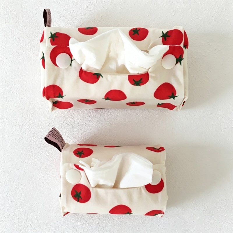 CouldNook Tomato Tissue Pouch - Two Compact Size Options