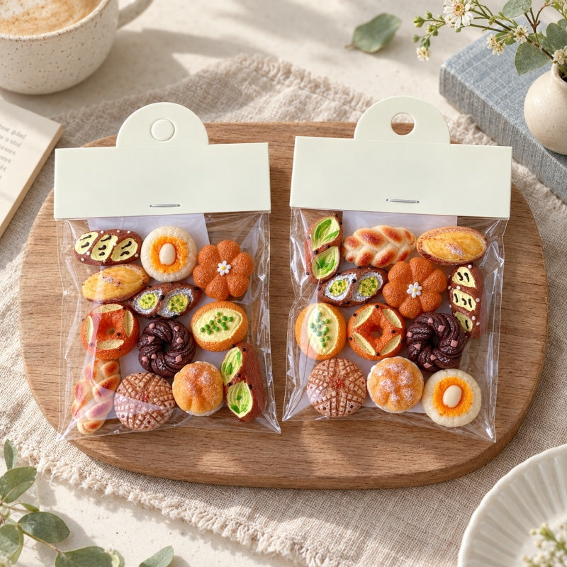 CouldNook Mini Bread Assortment Magnet - Bakery Mix Pack