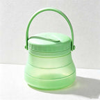 CouldNook Collapsible Food Storage Bucket - Carry Handle and Vented Lid