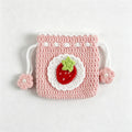 CouldNook Yarn Applique Drawstring Pouch - Fruit and Flower Designs