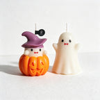 CouldNook Ghost Pumpkin Candle - Ghost Pumpkin Design