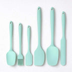 CouldNook Silicone Baking Tool Set - Six Coordinated Mixing Utensils