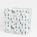 Linen Elk Print