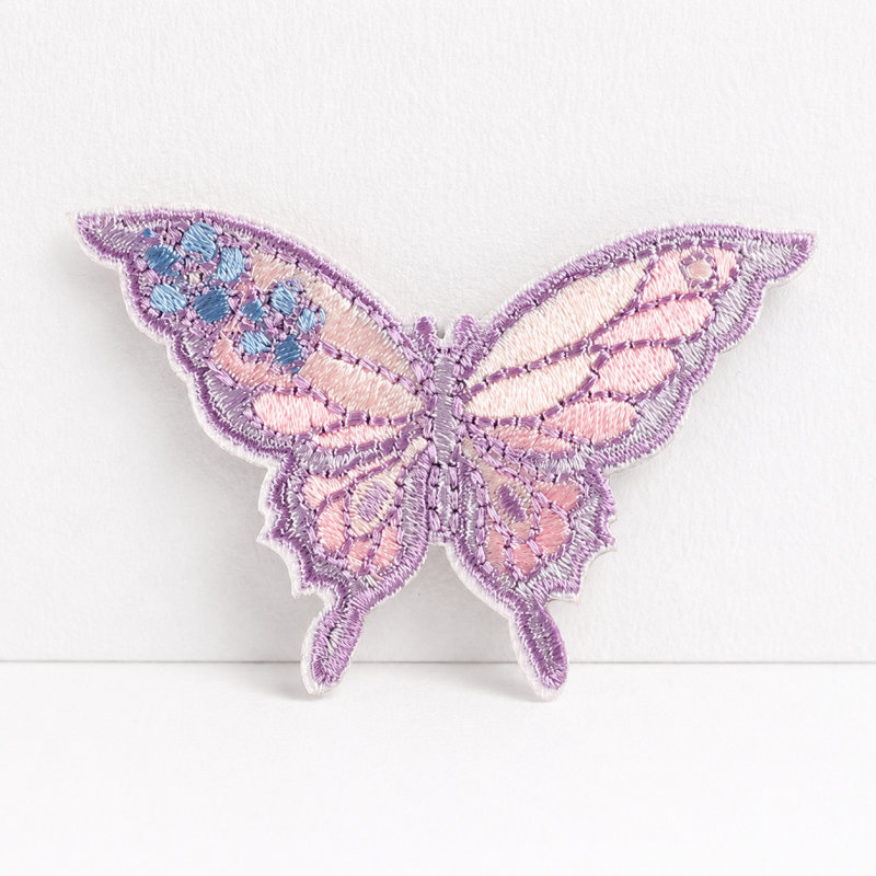CouldNook Butterfly Embroidered Patch - Colorful Wing Pattern Options