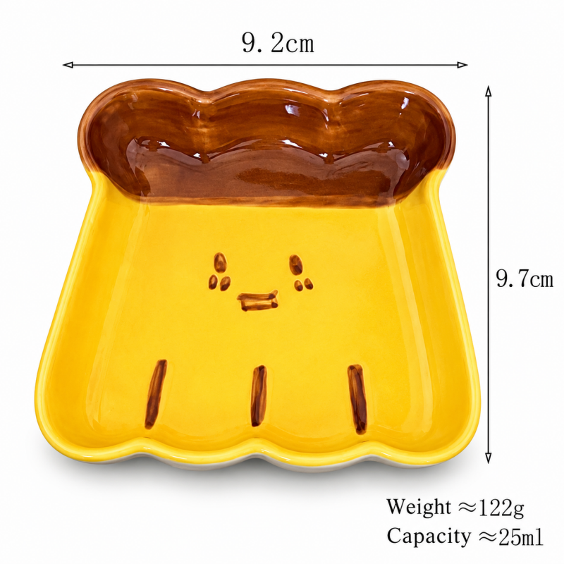 CouldNook Snack Shape Dipping Dish - Smiling Designs