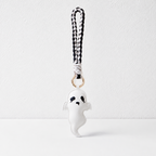 CouldNook Halloween Keychain Charm - Beaded Loops and Rope Motifs