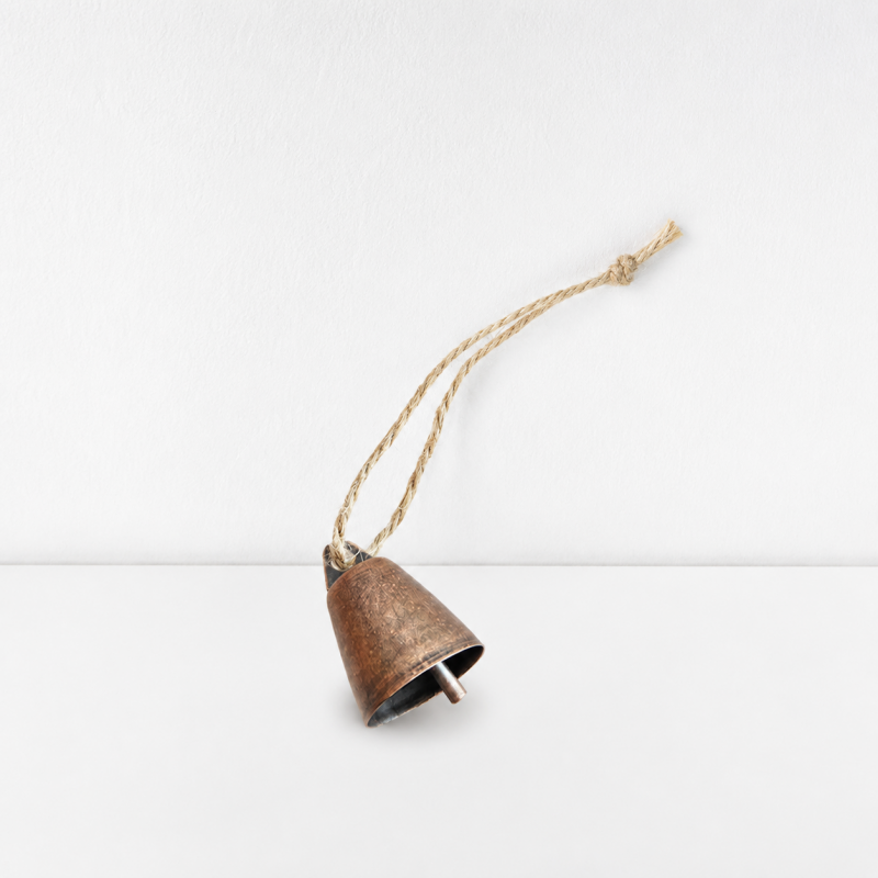 CouldNook Metal Bell Ornament Collection - Assorted Shapes and Finishes