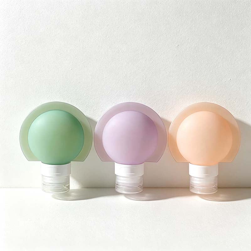 CouldNook Silicone Travel Bottle Set - Refillable Squeeze Design