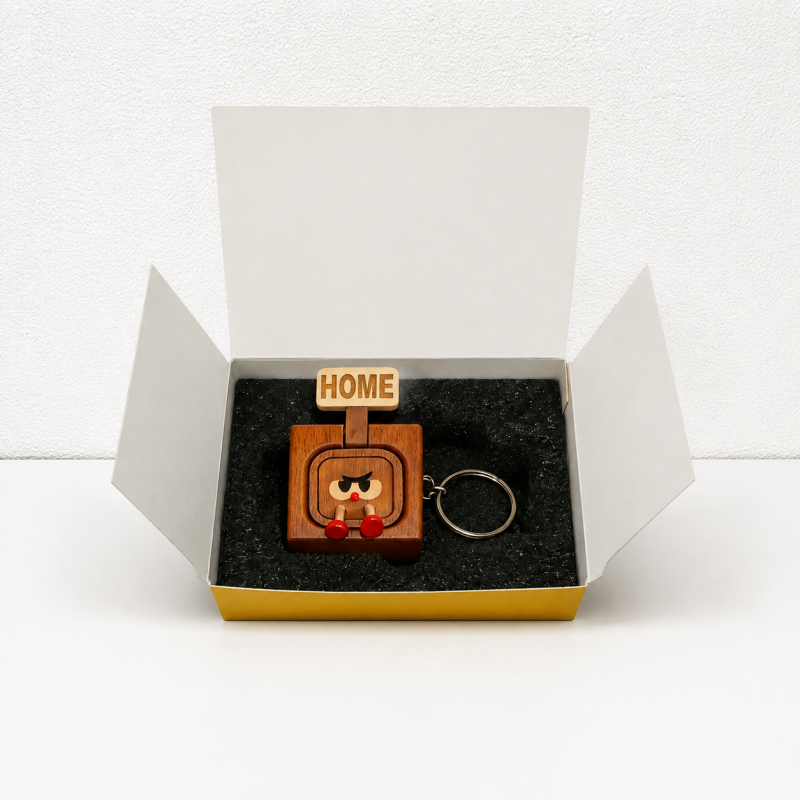 CouldNook Wooden Magnetic Key Holder - HOME Character Designs