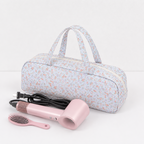 CouldNook Hair Tool Storage Bag - Quilted Long Case and Handles