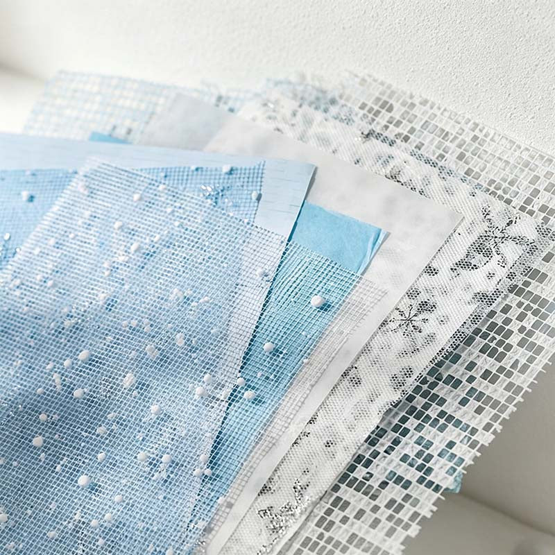 CouldNook Mesh Paper Material Kit - Vintage Collage Backgrounds