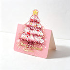 CouldNook Christmas Tree Greeting Card - Layered Pop-Up Design