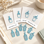 CouldNook Novelty Paper Clip - Bottle Clover Fish and Bunny