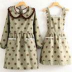 CouldNook Long-Sleeve Apron Smock - Multiple Layered Styles Collection