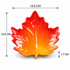 CouldNook Maple Leaf Jewelry Dish - Veined Glaze