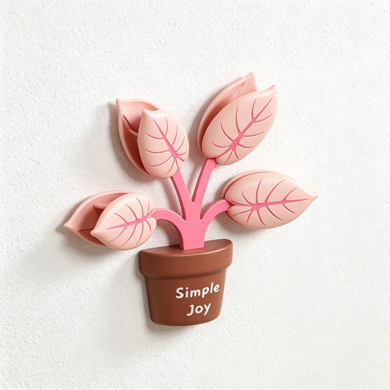 CouldNook Potted Leaf Magnetic Bag Clip - Two Color Designs