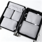 CloudNook Travel Packing Cubes‑6‑Piece Compression Storage Set