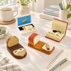 CouldNook Cat Phone Stand - Resting Figures and Book or Bakery Shapes