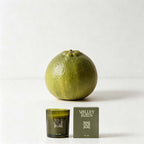 CouldNook Glass Jar Scented Candle - Foil Emblem And Dark Lidded Vessel