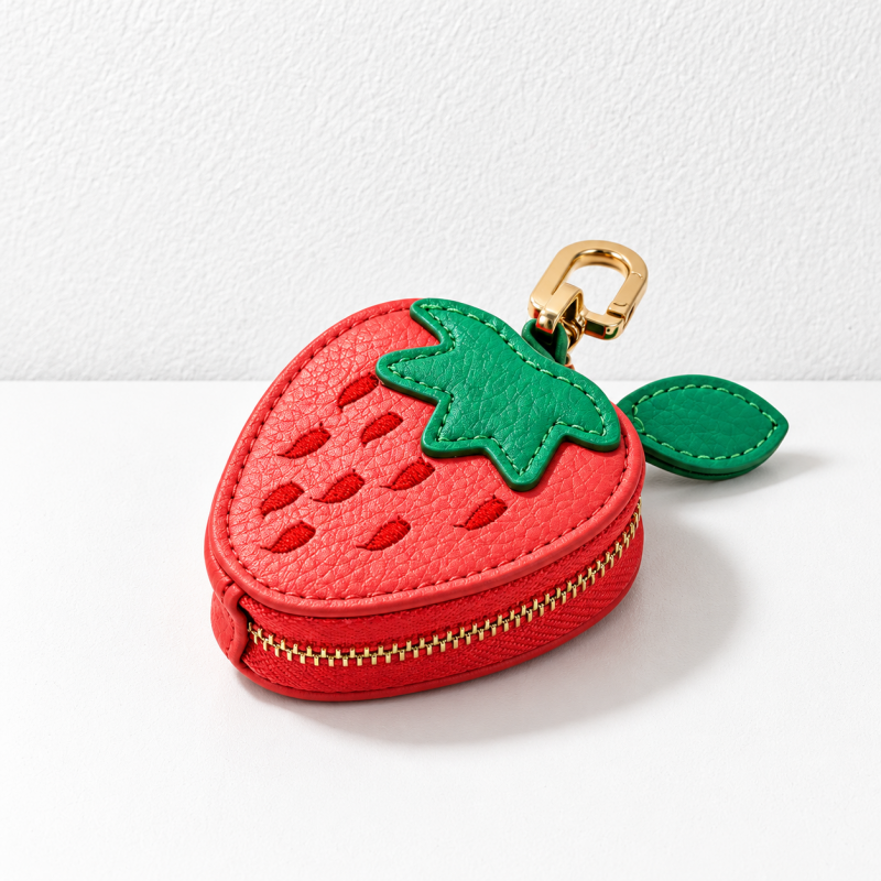 CouldNook Mini Coin Purse - Fruit Shapes and Clipped Zipper Pouches