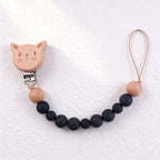 CouldNook Beaded Teether - Animal Shapes and Matching Clip Choices