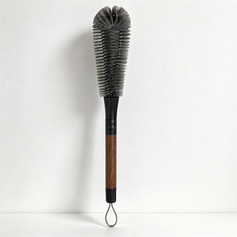 CouldNook Cup Brush - Woodgrain Handle And Detachable Slim Brush