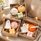 CouldNook Halloween Scented Candle Set - Ghost Pumpkin Trio