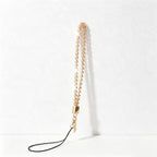 CouldNook Rhinestones Set Wrist Phone Strap with Closely Set Reflective Stones