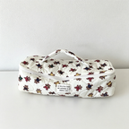 CouldNook Quilted Cosmetic Bag - Vanity Storage Accent